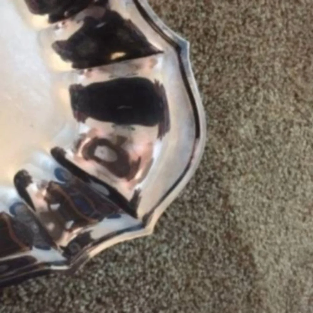 VTG  FB Rogers Chippendale plated dish